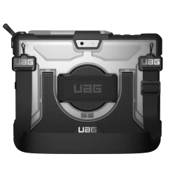 UAG Plasma-  obudowa ochronna z wbudowaną podstawką oraz paskiem na dłoń i ramię do Surface GO 1/2/3/4G (ice)