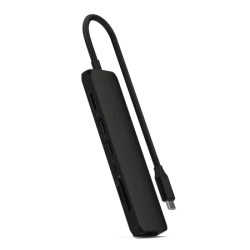Satechi 7-in-1 USB-C Slim Multiport Adapter with Ethernet - adapter do urządzeń mobilnych (USB-C PD, 2x USB-A, HDMI 4K, Ethernet