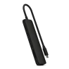 Satechi 7-in-1 USB-C Slim Multiport Adapter with Ethernet - adapter do urządzeń mobilnych (USB-C PD, 2x USB-A, HDMI 4K, Ethernet