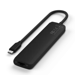 Satechi 7-in-1 USB-C Slim Multiport Adapter with Ethernet - adapter do urządzeń mobilnych (USB-C PD, 2x USB-A, HDMI 4K, Ethernet