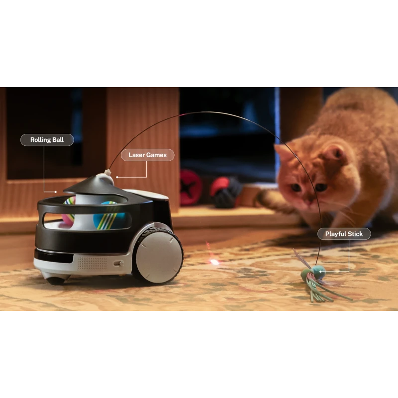 EnaBot - Rola PetPal Interactive Toy - interaktywny moduł zabaw dla psa i kota do robota PetPal