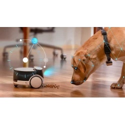 EnaBot Rola PetPal robot z kamerą dla psów i kotów, monitorowanie karmienie