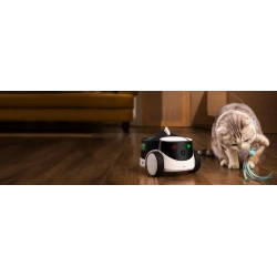 EnaBot Rola PetPal robot z kamerą dla psów i kotów, monitorowanie karmienie