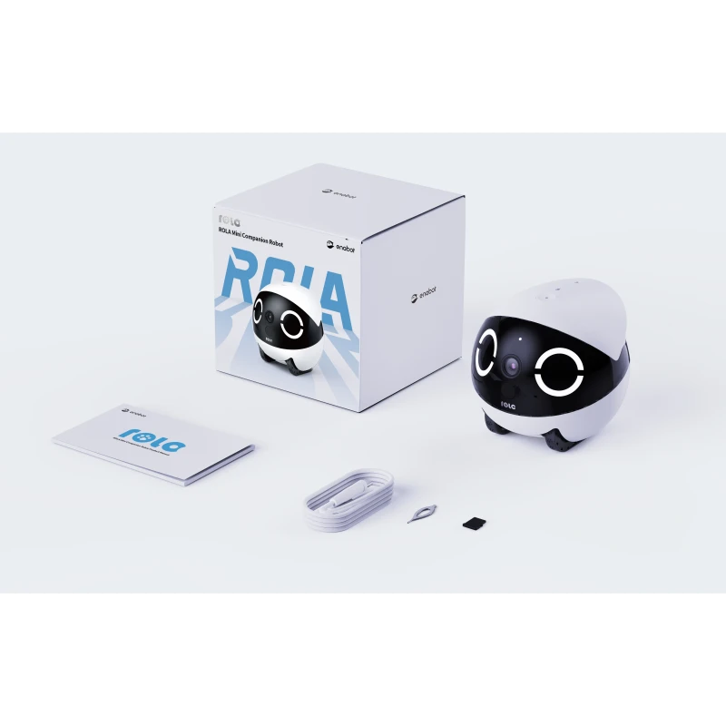 EnaBot Rola Mini domowy, mobilny robot monitorujący kamera rozrywka audio