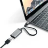 Satechi aluminiowy adapter, przejściówka USB-C / 4K HDMI 60Hz (space gray)