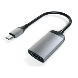 Satechi aluminiowy adapter, przejściówka USB-C / 4K HDMI 60Hz (space gray)