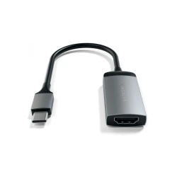 Satechi aluminiowy adapter, przejściówka USB-C / 4K HDMI 60Hz (space gray)