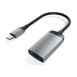 Satechi aluminiowy adapter, przejściówka USB-C / 4K HDMI 60Hz (space gray)