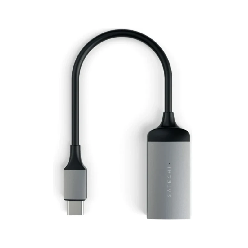 Satechi Aluminium Adapter - aluminiowy adapter do urządzeń mobilnych USB-C/ 4K HDMI (space gray)