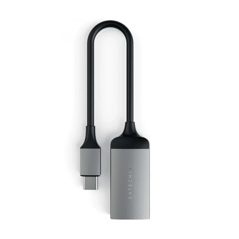 Satechi Aluminium Adapter - aluminiowy adapter do urządzeń mobilnych USB-C/ 4K HDMI (space gray)