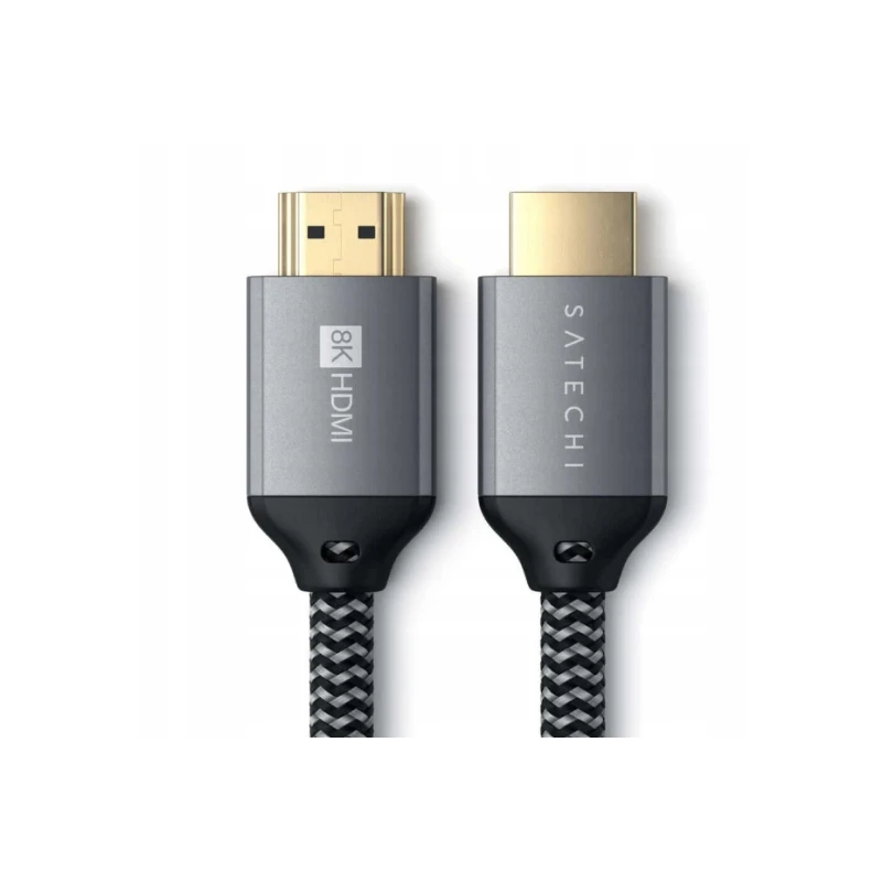 Satechi - kabel HDMI 2.1 8K-60Hz lub 4K-120Hz/100Hz, 2 m (space gray)