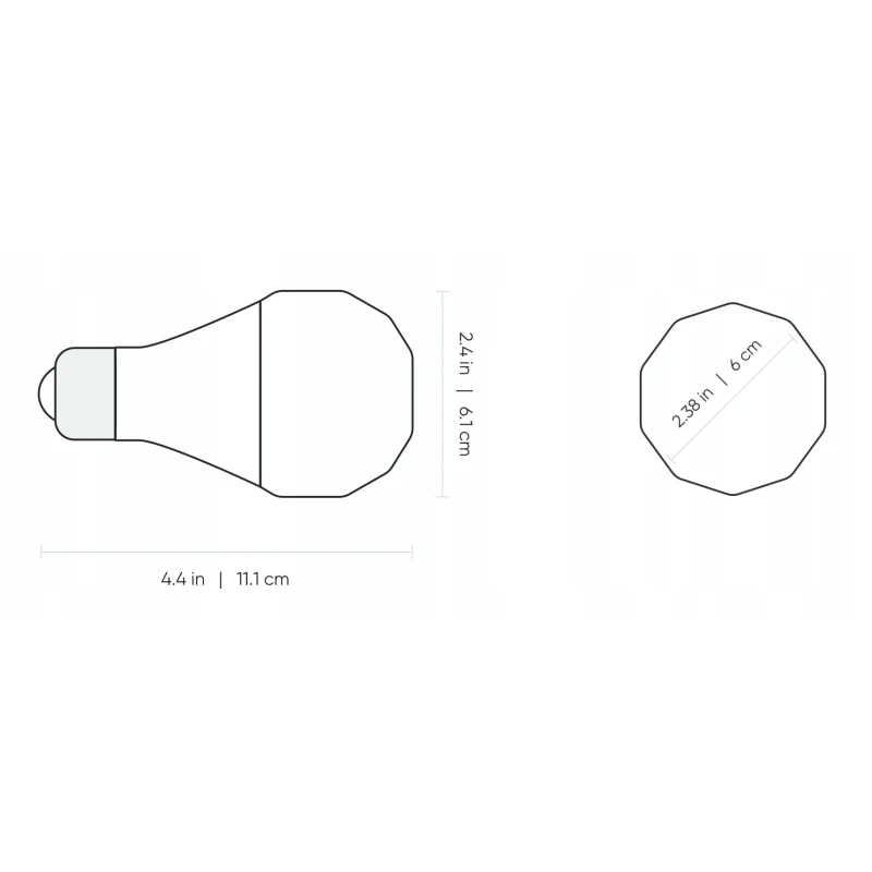 Nanoleaf Essentials Smart Bulbs - zestaw 4 żarówek A60-E27 (Wi-Fi)