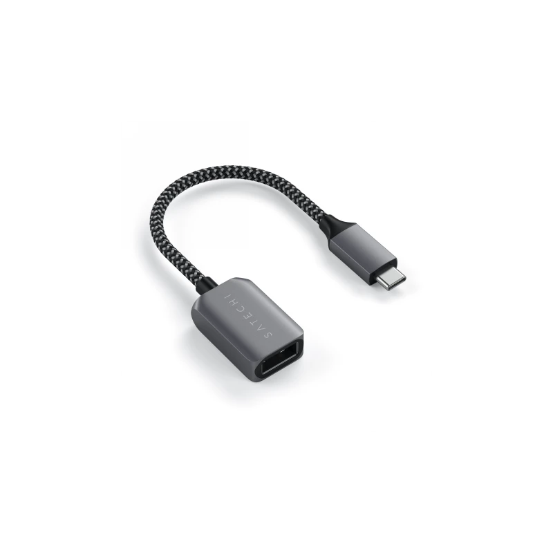 Satechi USB-C to USB 3.0 Adapter - aluminiowy adapter USB-C - USB-A 3.0 (space gray)