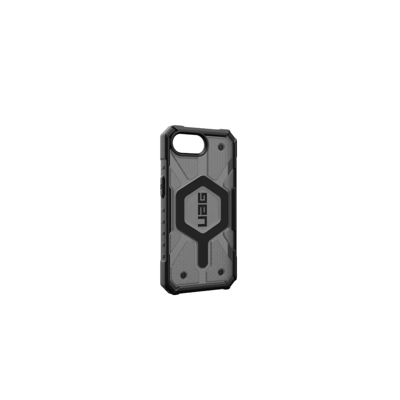 UAG Pathfinder Clear Magsafe - obudowa ochronna do iPhone 16e kompatybilna z MagSafe (ash)