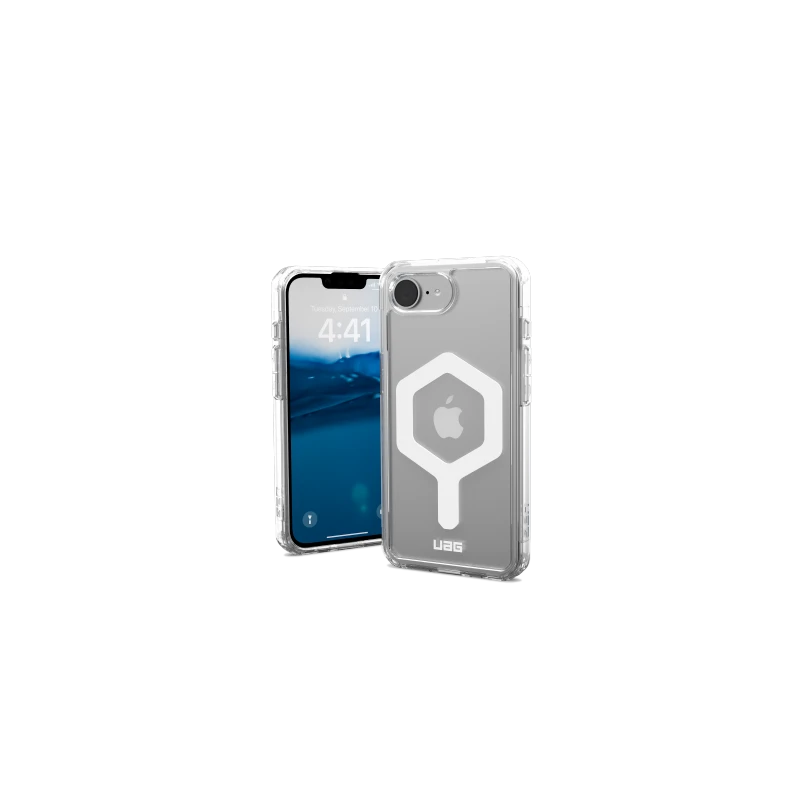 UAG Plyo Magsafe - obudowa ochronna do iPhone 16e kompatybilna z MagSafe (ice/white)