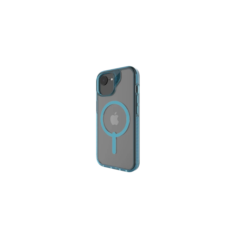 ZAGG Santa Cruz Snap - obudowa ochronna do iPhone 16e / 15 / 14 / 13 kompatybilna z MagSafe (blue)
