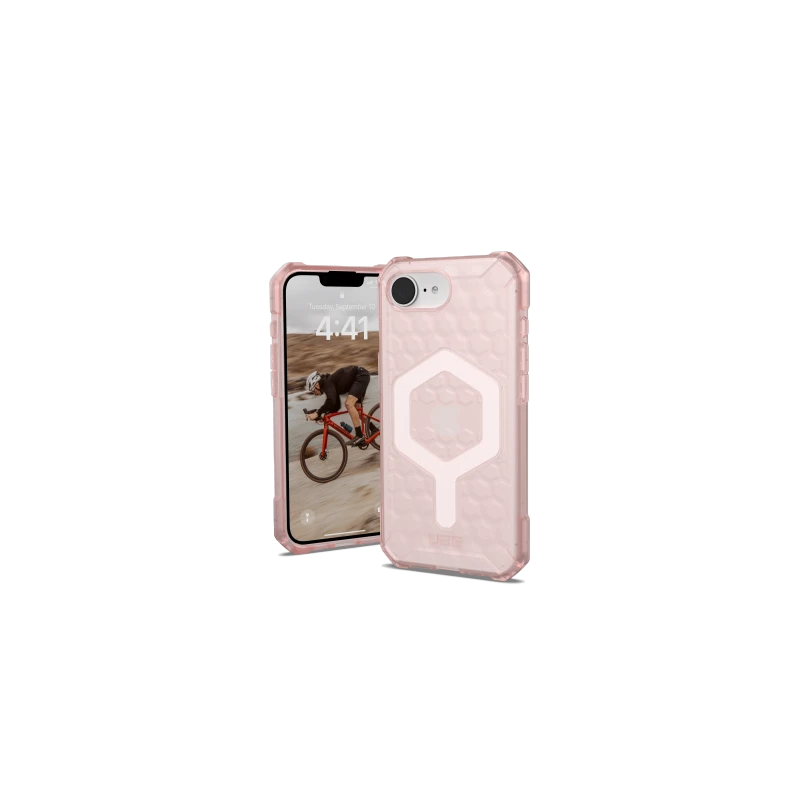 UAG Essential Armor Magsafe - obudowa ochronna do iPhone 16e kompatybilna z MagSafe (rose)