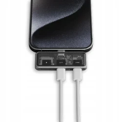 Satechi mobilny adapter USB-C 100W PD, audio, 1x USB-C, DP 1.4, microSD