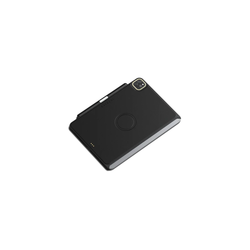 Satechi Vegan-Leather Magnetic Case - magnetyczna obudowa ochronna z uchwytem na Apple Pencil wykonana ze skóry wegańskiej do iP