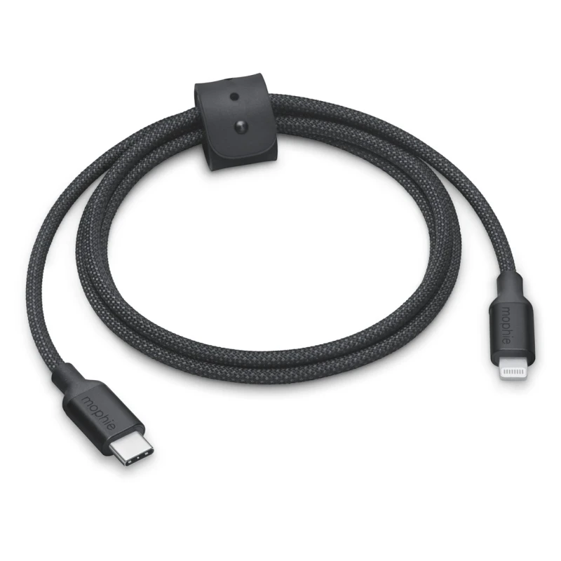 Mophie Essentials - kabel lightning - USB-C 1m (black)