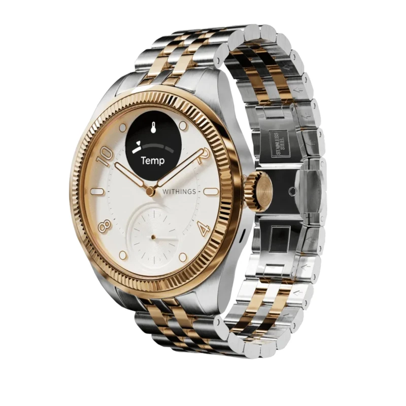 Withings Scanwatch Nova Brilliant smartwatch EKG puls szafirowe szkło SPO2