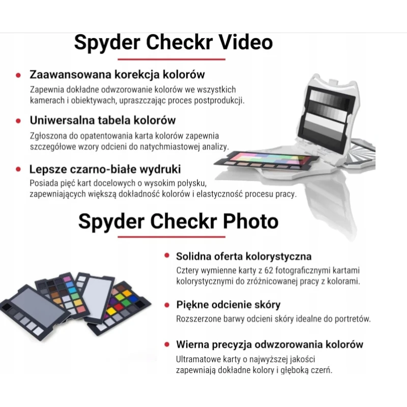 Datacolor Spyder Photo/Video Studio - profesjonalny zestaw do kalibracji monitorów i aparatów