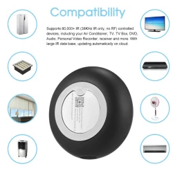 Pilot Uniwersalny IR WiFi Moes UFO-R6 Tuya