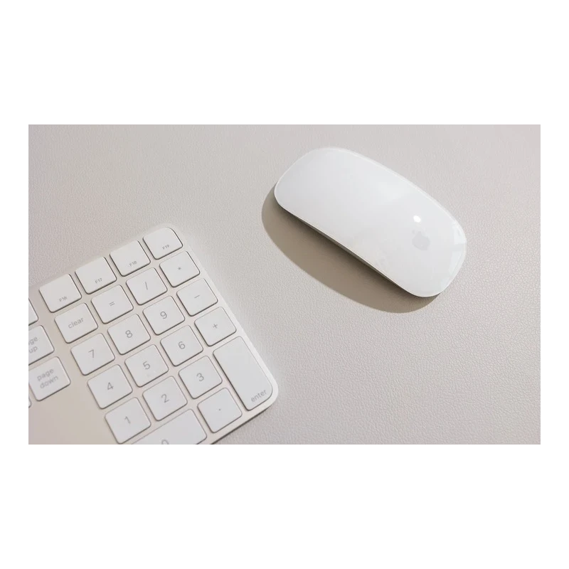 Twelve South DeskPad duża podkładka na biurko ze skóry wegańskiej szara 75 x 40cm