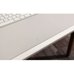 Twelve South DeskPad duża podkładka na biurko ze skóry wegańskiej szara 75 x 40cm