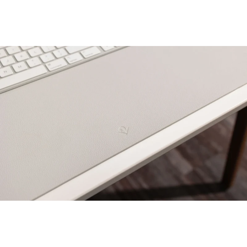 Twelve South DeskPad duża podkładka na biurko ze skóry wegańskiej szara 75 x 40cm