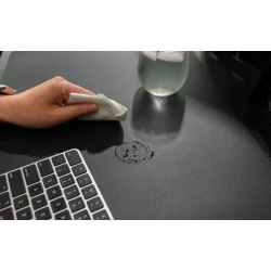 Twelve South DeskPad duża podkładka na biurko ze skóry wegańskiej czarna 75 x 40cm