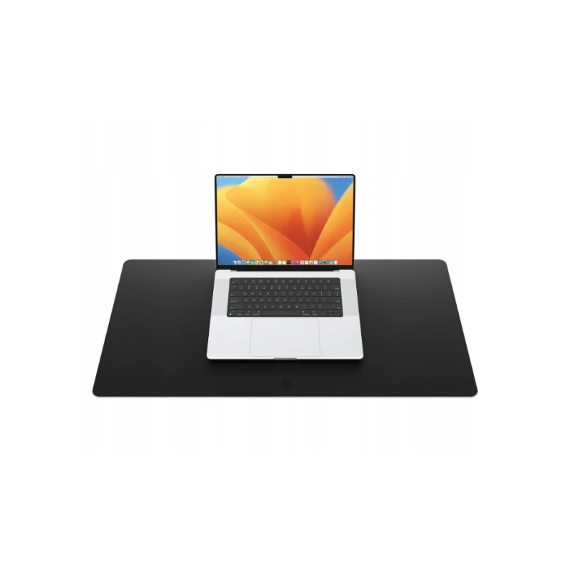 Twelve South DeskPad duża podkładka na biurko ze skóry wegańskiej czarna 75 x 40cm