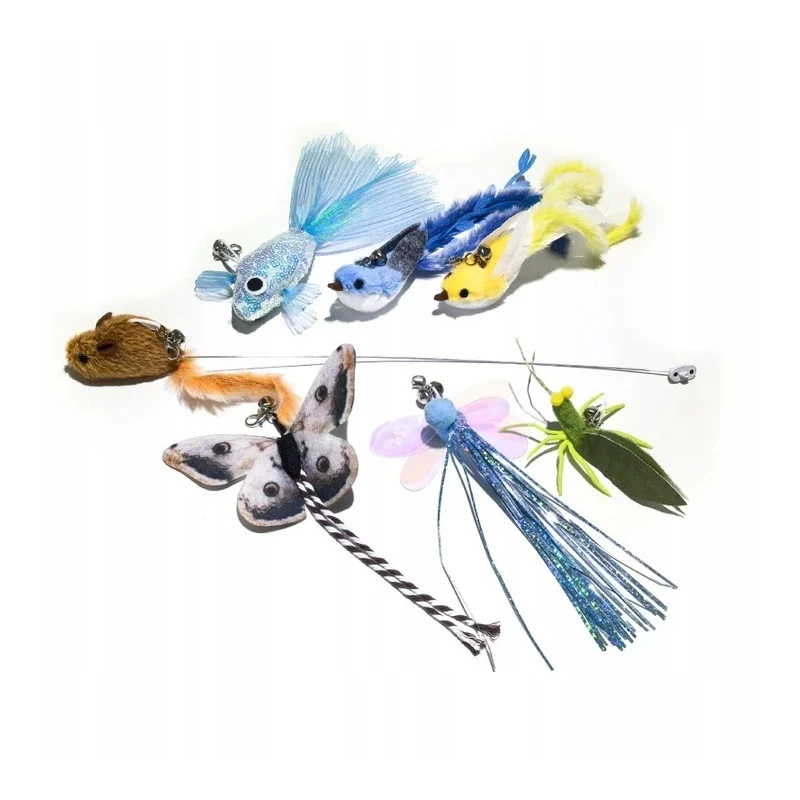 EnaBot Rola Cat Teaser dodatkowe zabawki dla kota do robota Rola Mini