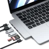 Satechi aluminiowy hub USB-C do MacBook USB 4, USB-C HDMI USB-A, SD/microSD
