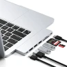 Satechi aluminiowy hub USB-C do MacBook USB 4, USB-C HDMI USB-A, SD/microSD