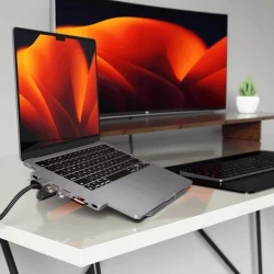 Satechi aluminiowy hub USB-C do MacBook USB 4, USB-C HDMI USB-A, SD/microSD