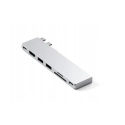 Satechi aluminiowy hub USB-C do MacBook USB 4, USB-C HDMI USB-A, SD/microSD