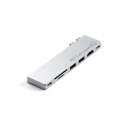Satechi aluminiowy hub USB-C do MacBook USB 4, USB-C HDMI USB-A, SD/microSD