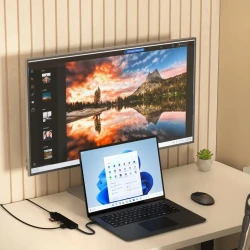 Satechi 7w1 USB-C Adapter USB-C PD, 2x USB-A, HDMI 4K, Ethernet, micro/SD