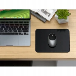 Satechi Premium Mouse Pad - podkładka pod mysz ze skóry wegańskiej czarna