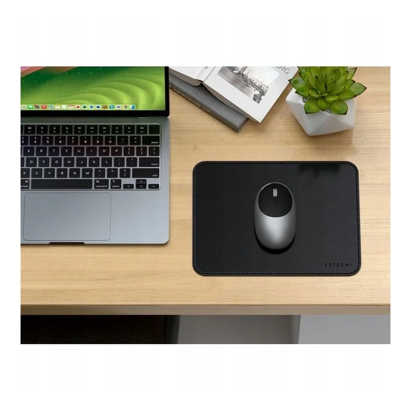 Satechi Premium Mouse Pad - podkładka pod mysz ze skóry wegańskiej czarna