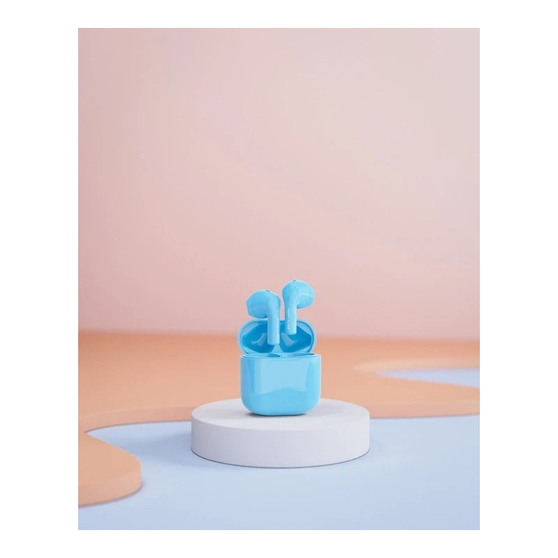 Happy Plugs Joy - bezprzewodowe słuchawki douszne (blue)