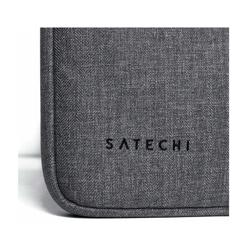 Satechi wytrzymała nylonowa, wodoodporna torba na laptopa 15" szara