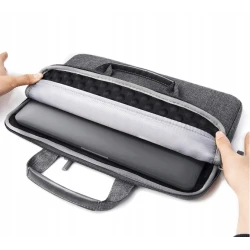 Satechi wytrzymała nylonowa, wodoodporna torba na laptopa 15" szara