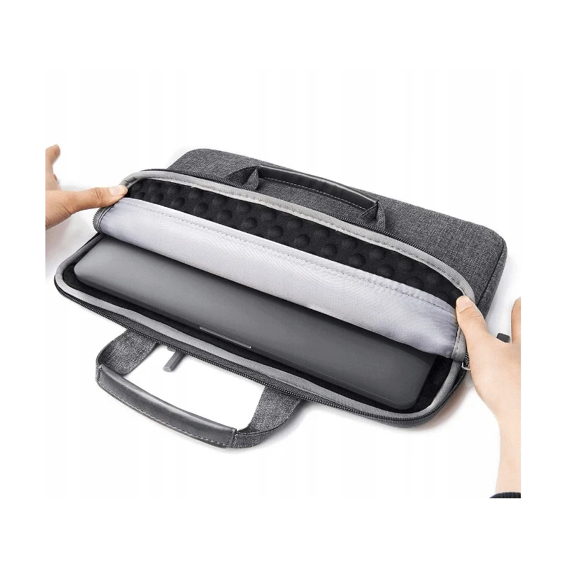 Satechi wytrzymała nylonowa, wodoodporna torba na laptopa 15" szara