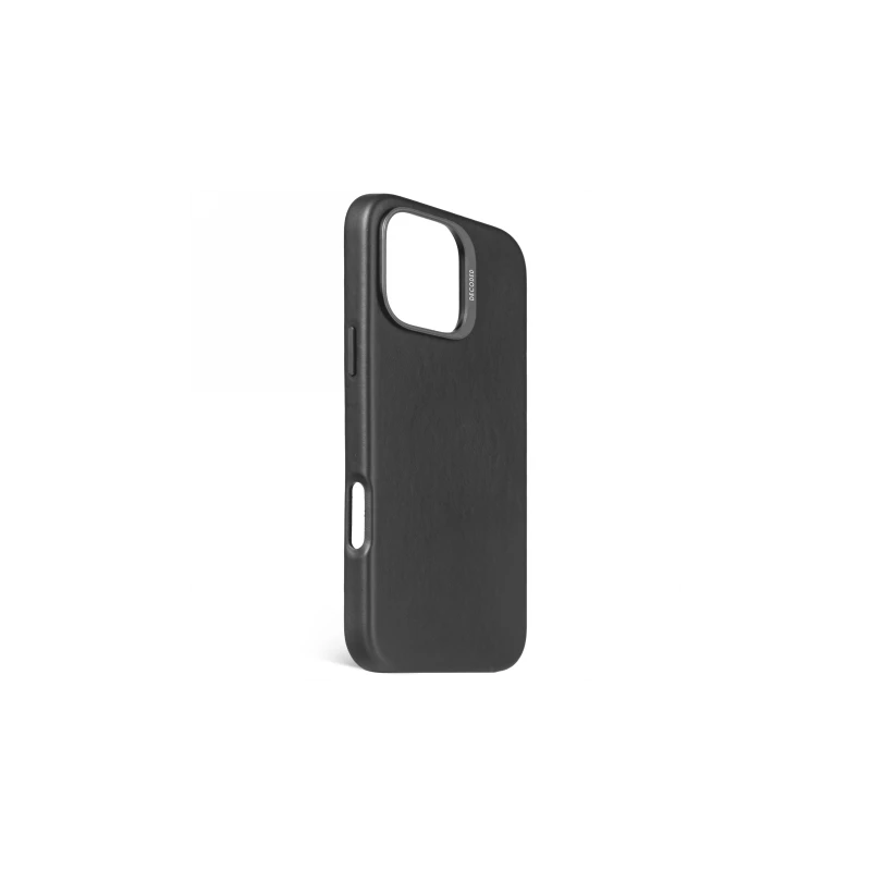 Decoded Leather Backcover - skórzana obudowa ochronna do iPhone 16 Pro Max kompatybilna z MagSafe (black)