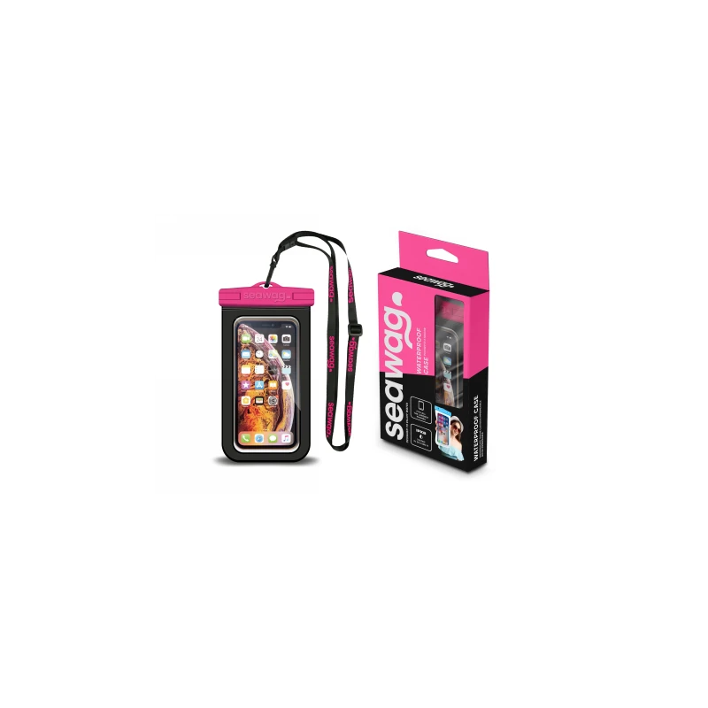 Seawag Element Proof Case - wodoodporne etui do telefonu (black/rose)