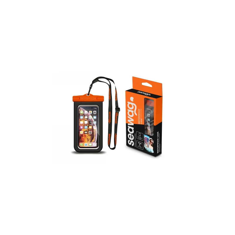 Seawag Element Proof Case - wodoodporne etui do telefonu (black/orange)