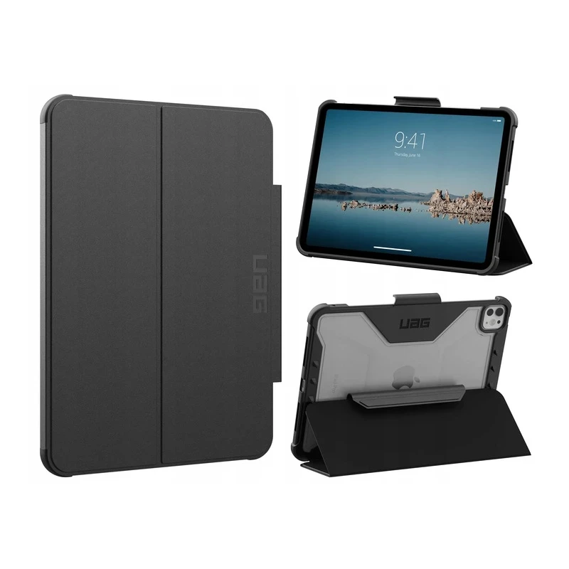 UAG Plyo - obudowa ochronna z uchwytem do Apple Pencil do iPad Pro 11" M4 (2024) (black/ice)
