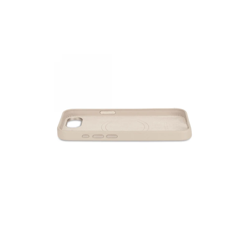 Decoded Leather Backcover - skórzana obudowa ochronna do iPhone 16e kompatybilna z MagSafe (clay)